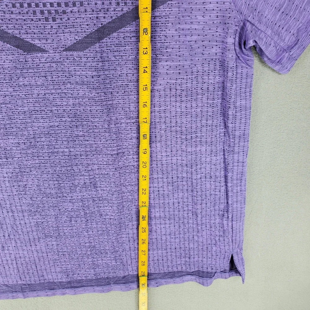 Nike Running Shirt Men XL Purple Dri-FIT ADV TechKnit Ultra‎ Short Sleeve Tee